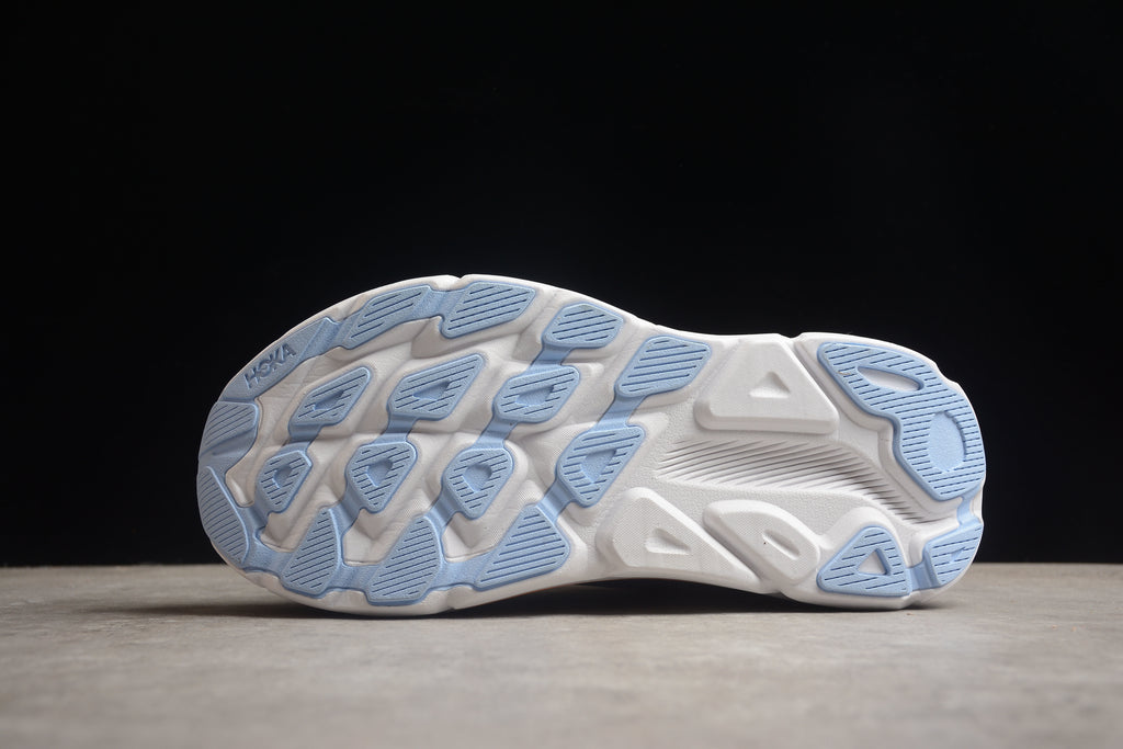 Hoka Clifton 9 – Azul / Naranja