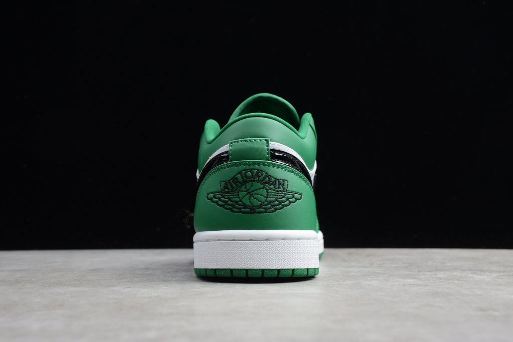 Jordan 1 Low – Verde / Blanco / Negro