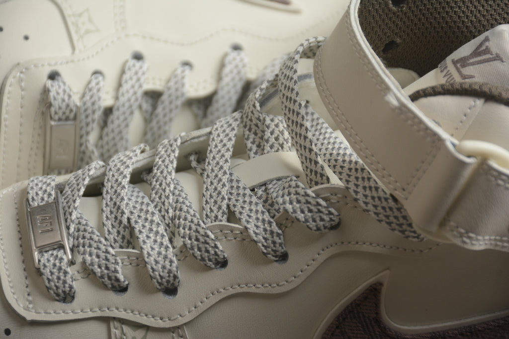 Air Force 1 High LV – Beige / Gris