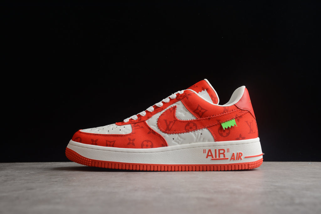 Air Force 1 Low LV – Blanco / Rojo