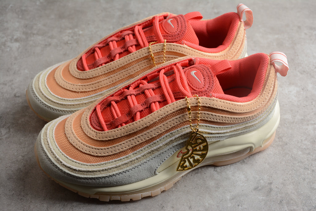 Air Max 97 – Marrón / Gris / Rojo