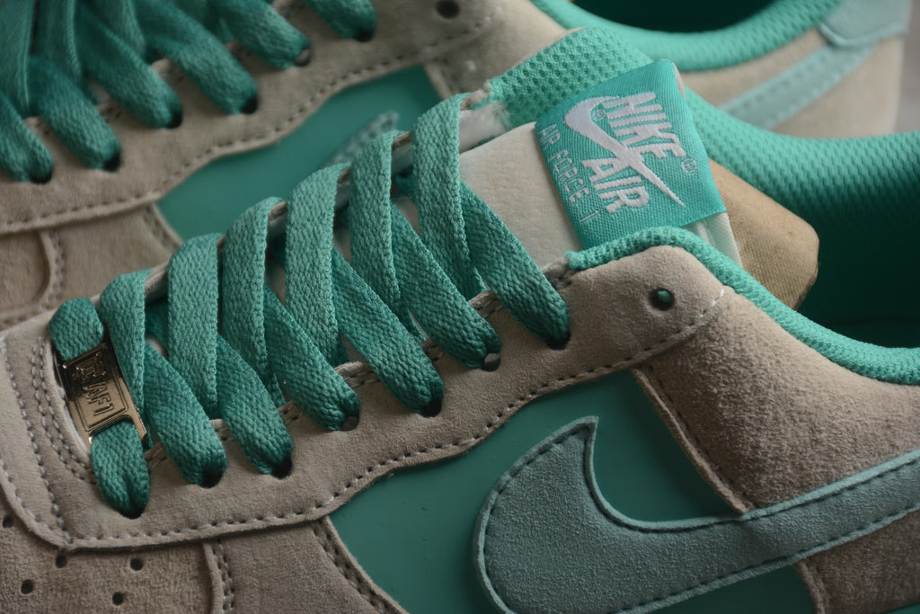 Air Force 1 Low – Gris / Turquesa