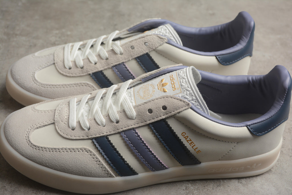 Adidas Gazelle – Blanco / Azul