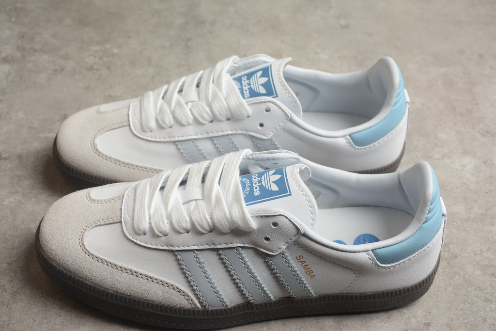 Adidas Samba – Blanco / Gris