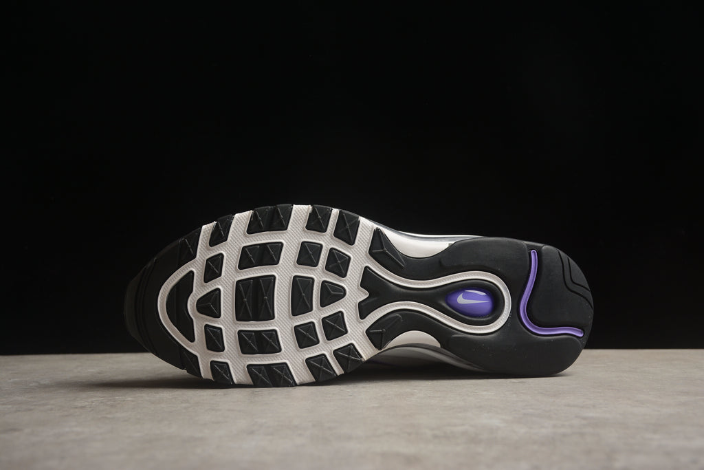Air Max 97 – Blanco / Negro / Lila