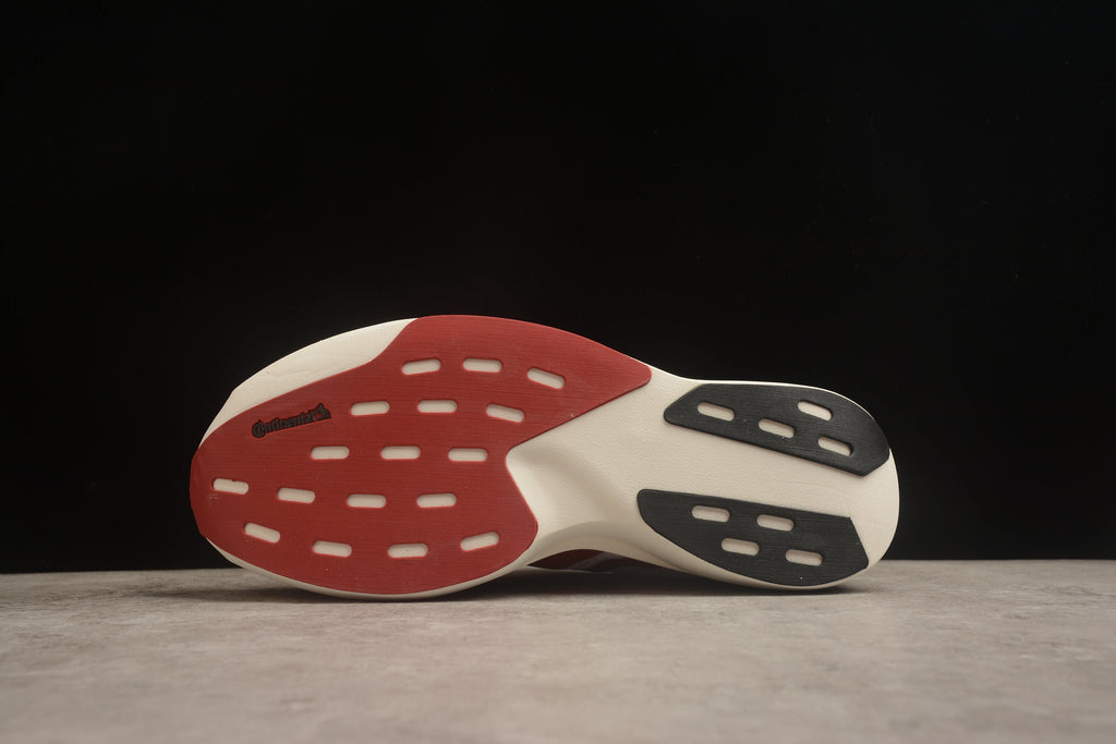 Adidas Adizero Evo SL – Blanco / Rojo Oscuro