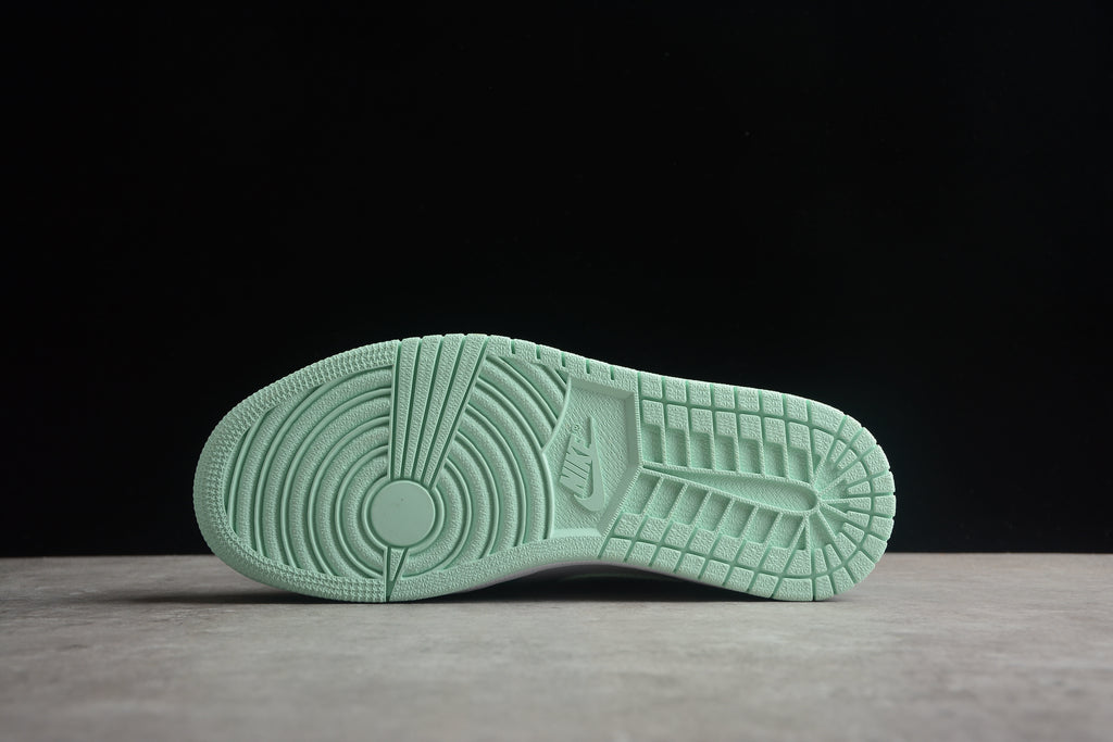 Air Jordan 1 Mid – Turquesa / Blanco