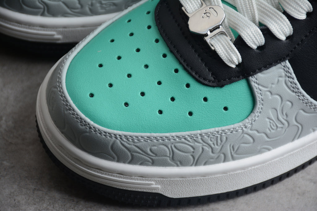 BAPE STA – Gris / Turquesa / Negro