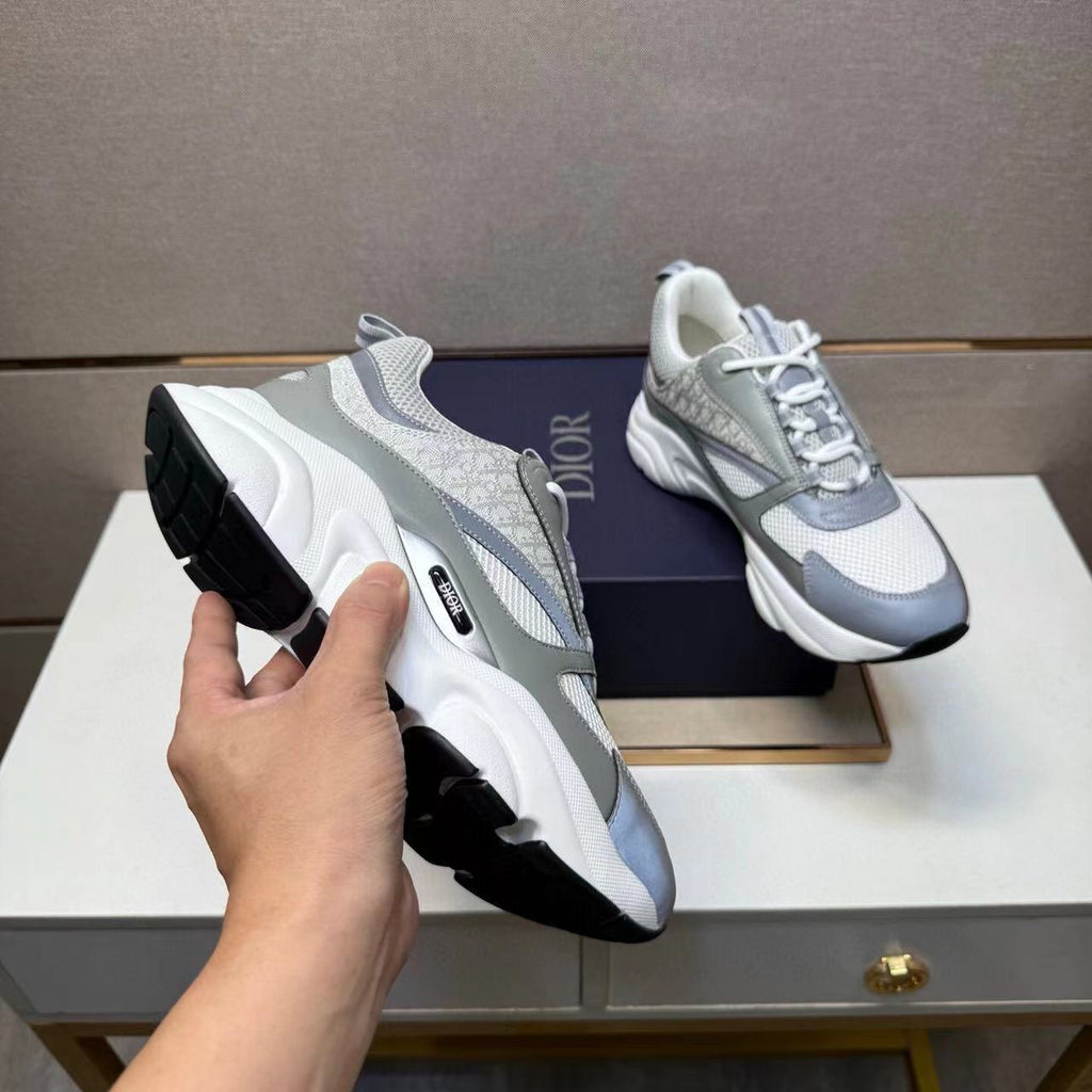 Dior B22 – Gris / Blanco