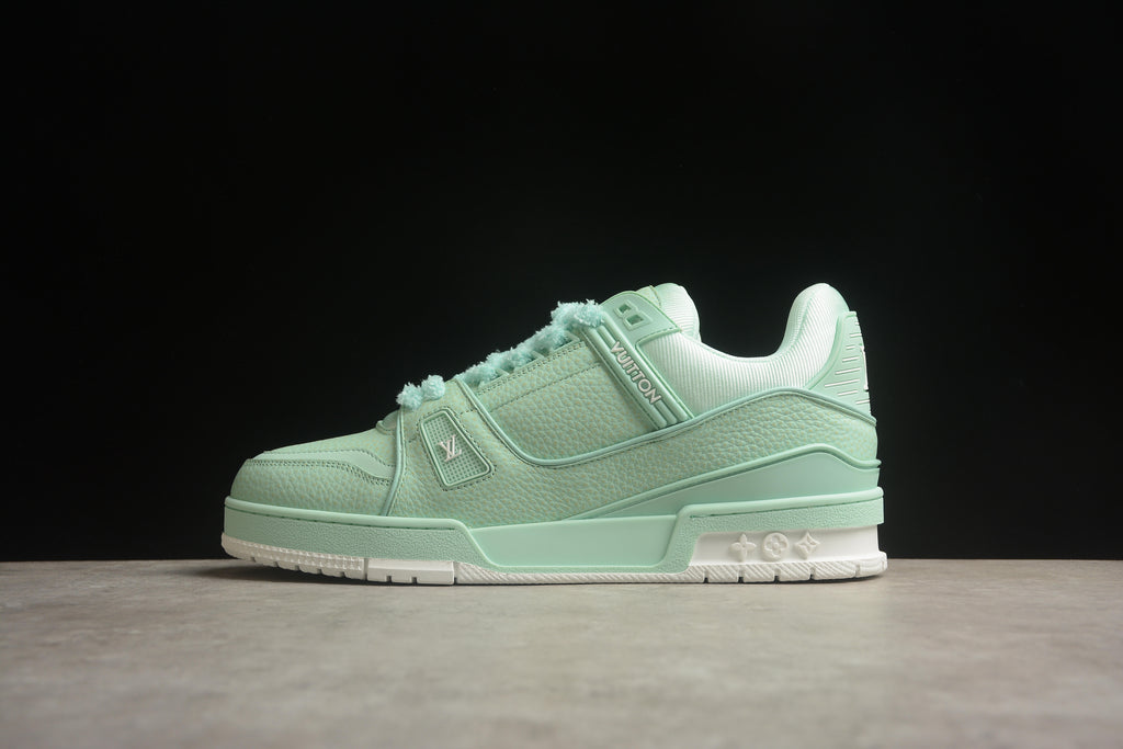 Louis Vuitton Trainer Low – Turquesa