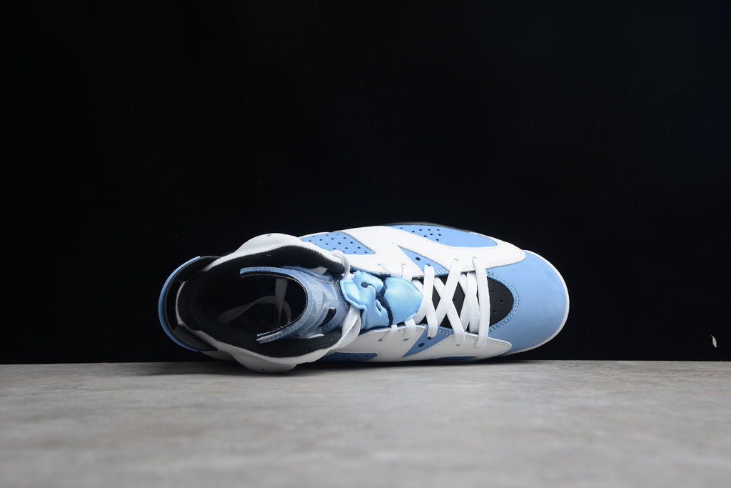 Air Jordan 6 – Blanco / Azul