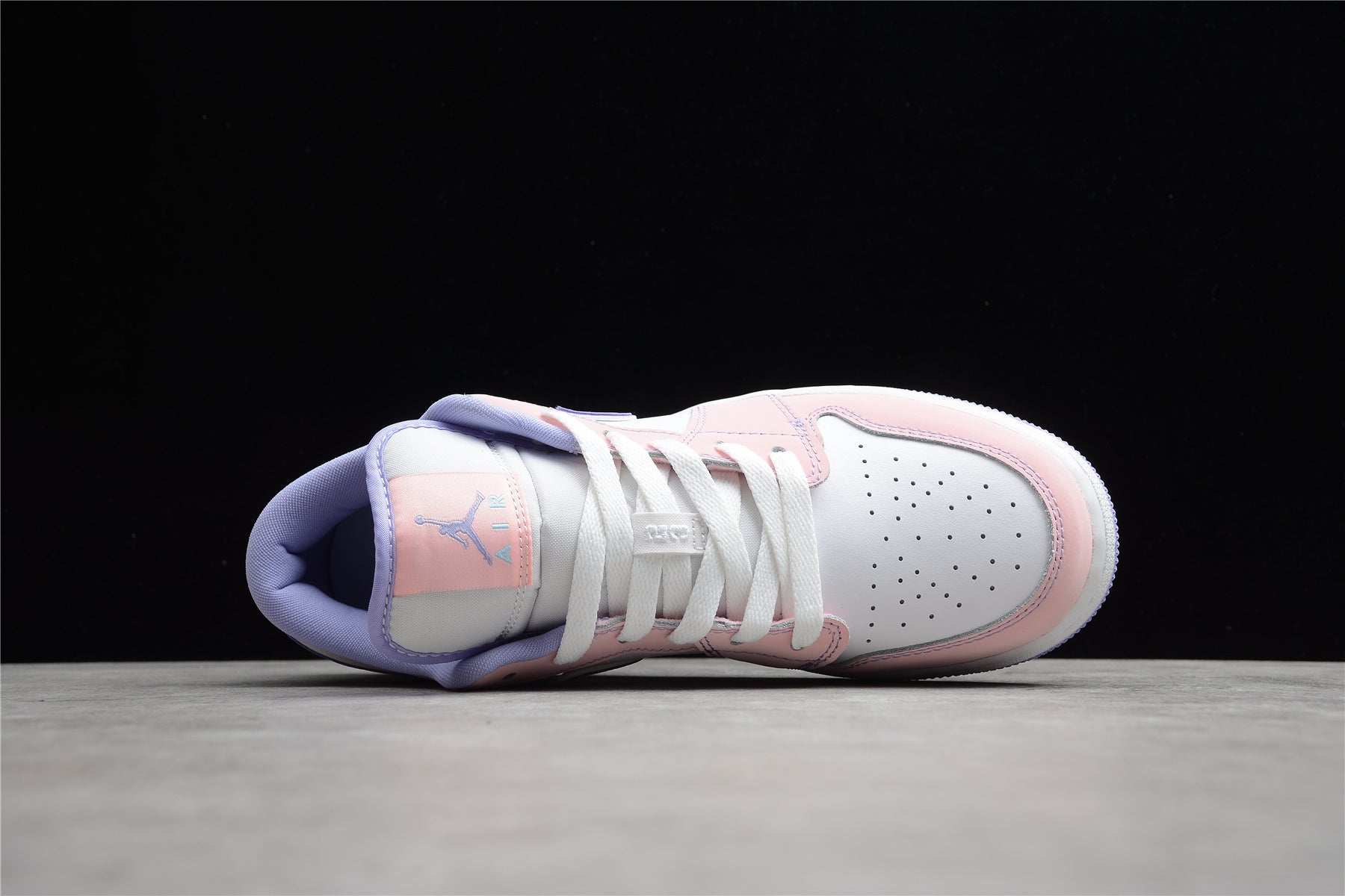 Jordan 1 Low – Rosa / Lila / Blanco