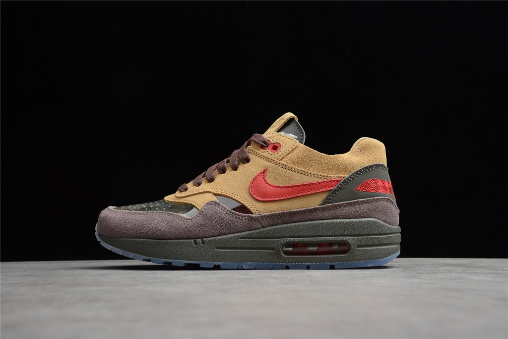 Air Max 1 – Marrón / Dorado