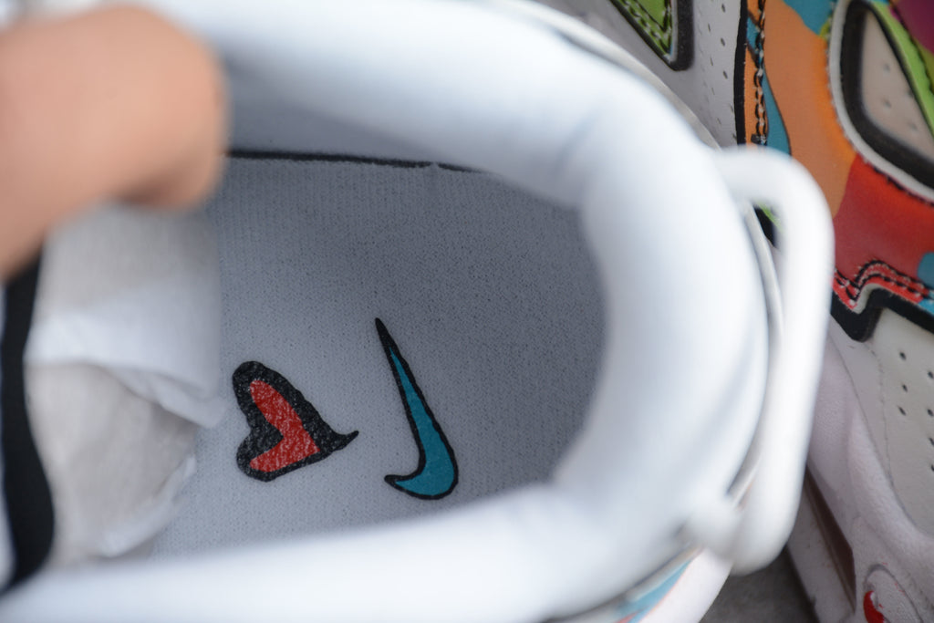 Air More Uptempo – Blanco Toticolor