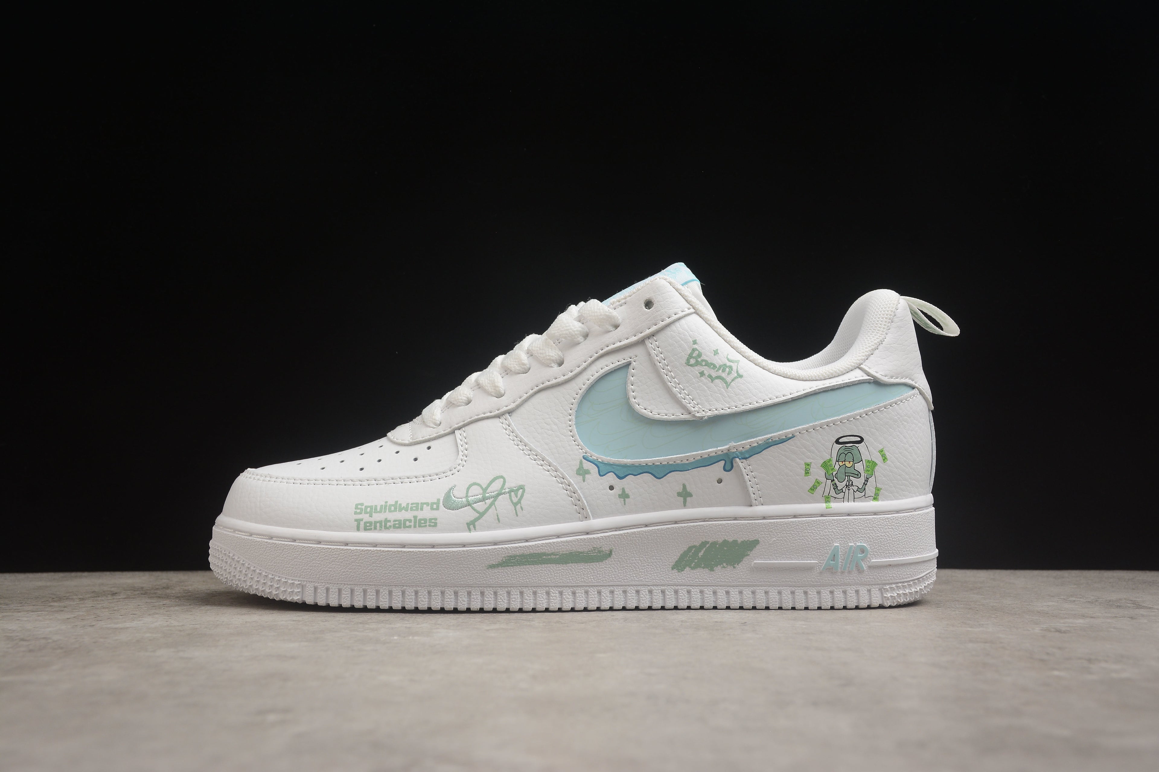 Air Force 1 Low – Blanco / Azul Claro