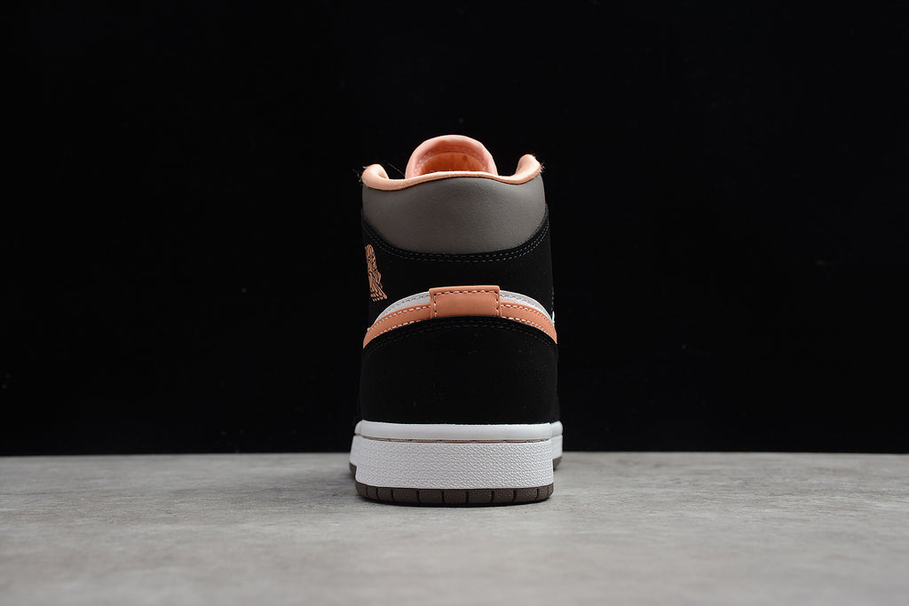 Air Jordan 1 Mid – Negro / Rosa