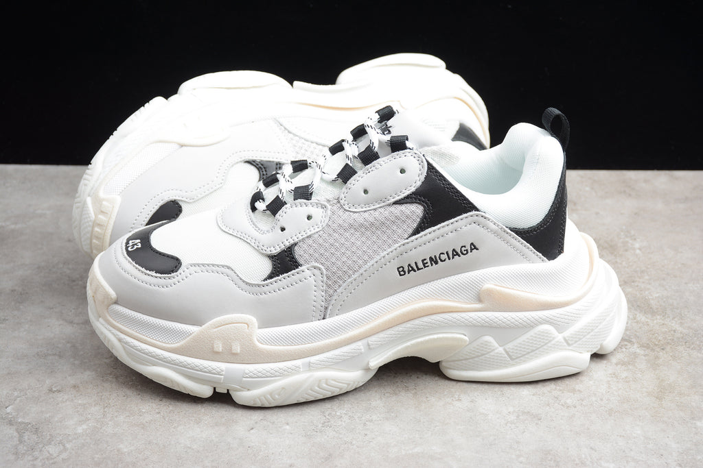 Balenciaga Triple S – Blanco / Gris