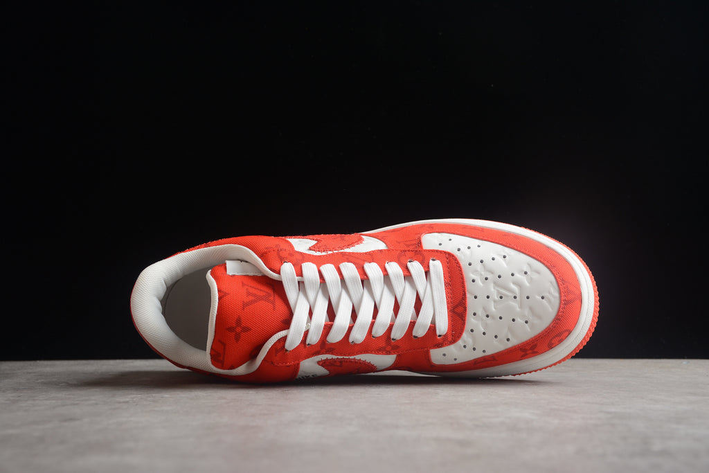 Air Force 1 Low LV – Blanco / Rojo