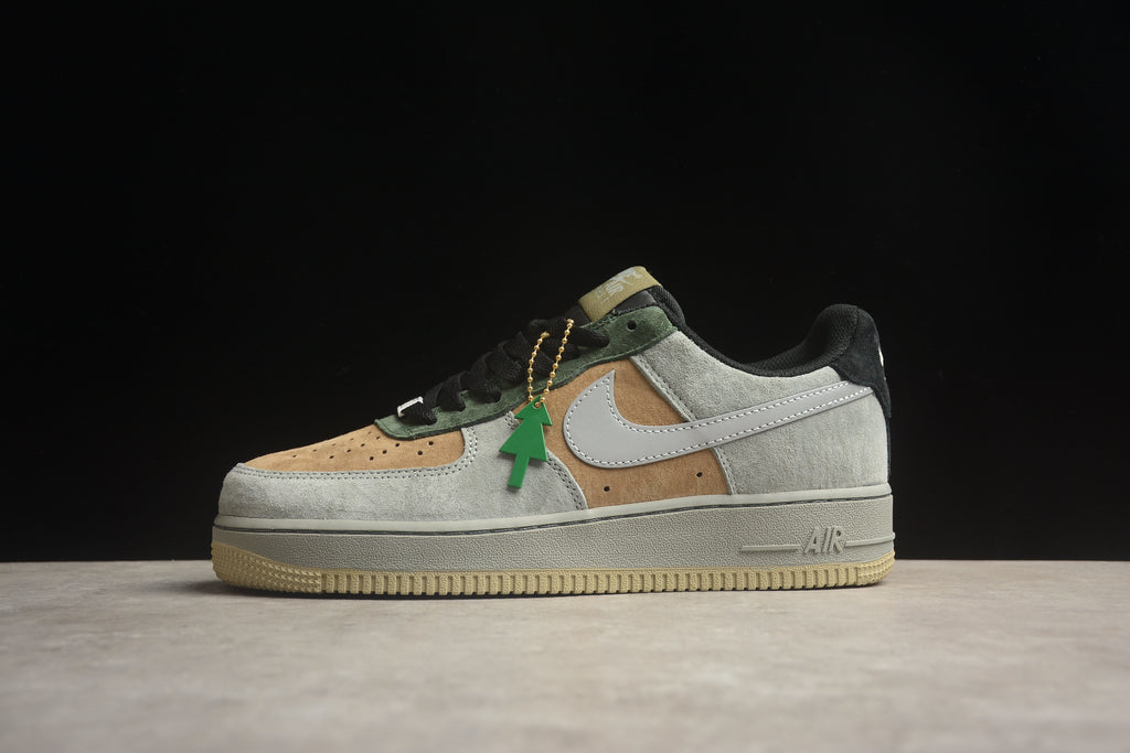 Air Force 1 Low – Gris / Marrón / Negro