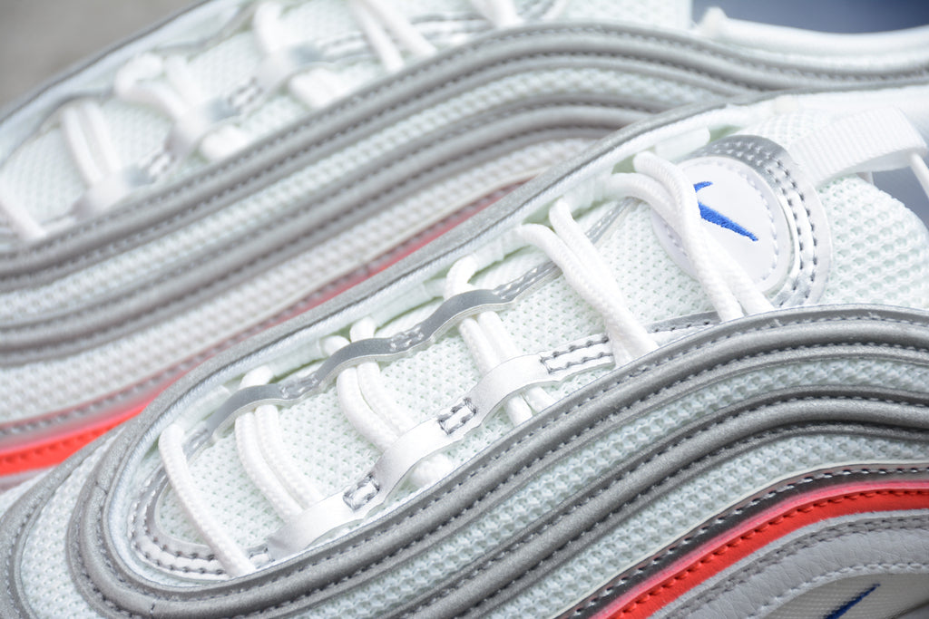 Air Max 97 – Blanco / Rosa / Gris