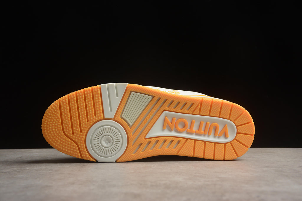 Louis Vuitton Trainer Low – Blanco / Amarillo