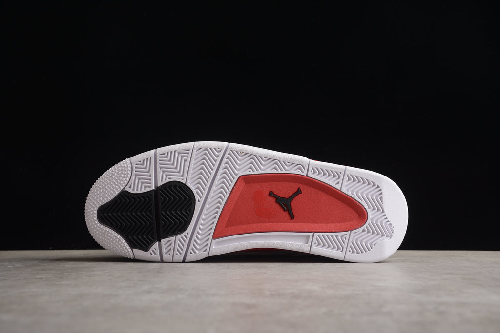 Air Jordan 4 – Blanco / Rojo
