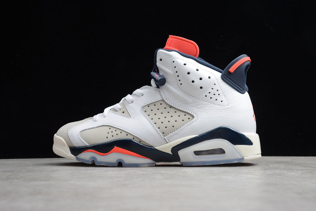 Air Jordan 6 – Blanco /  Begie