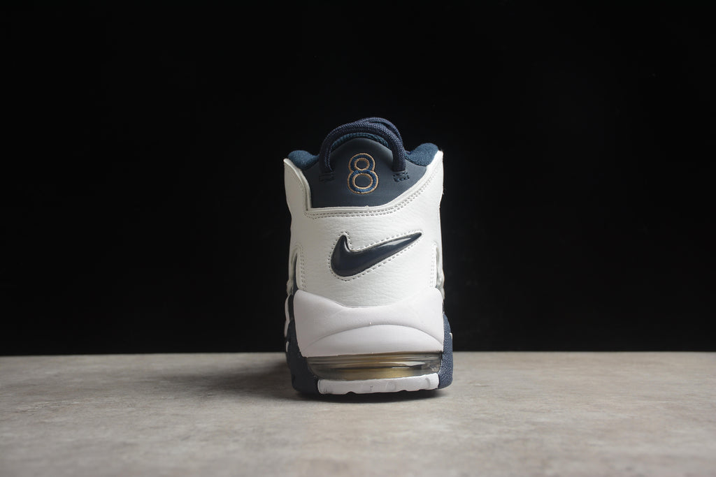 Air More Uptempo – Azul Oscuro / Blanco