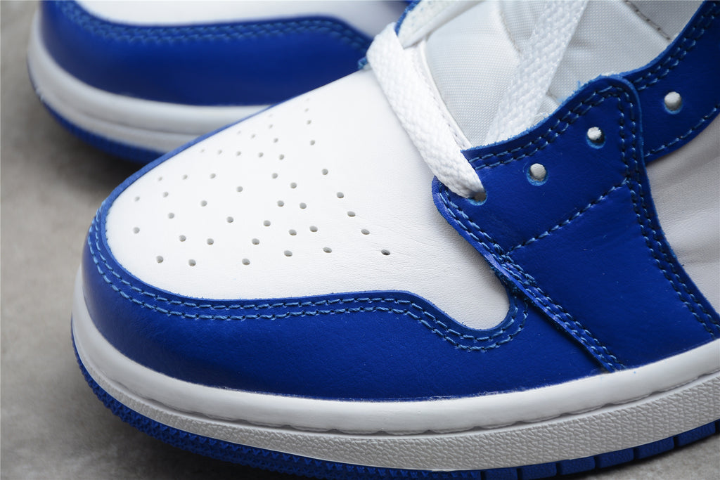 Air Jordan 1 Mid – Azul Oscuro / Blanco