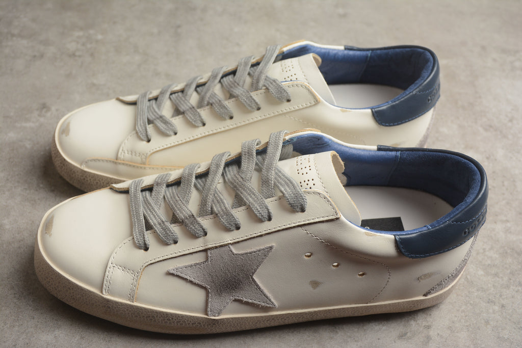 Golden Goose Super Star – Blanco / Azul