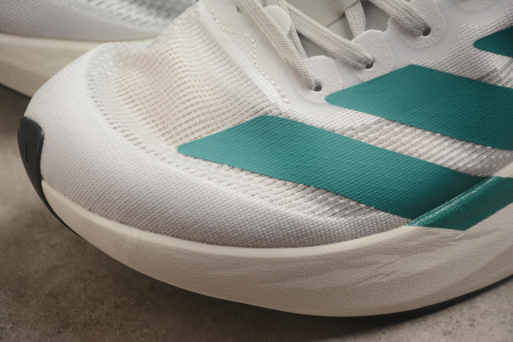 Adidas Adizero Evo SL – Blanco / Turquesa