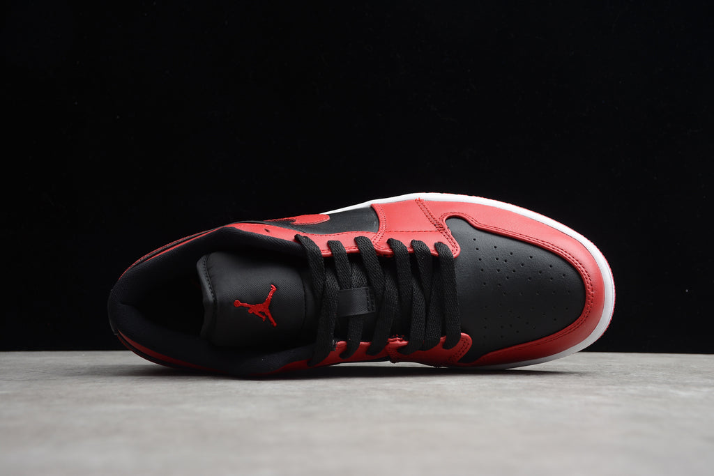 Jordan 1 Low – Rojo / Negro