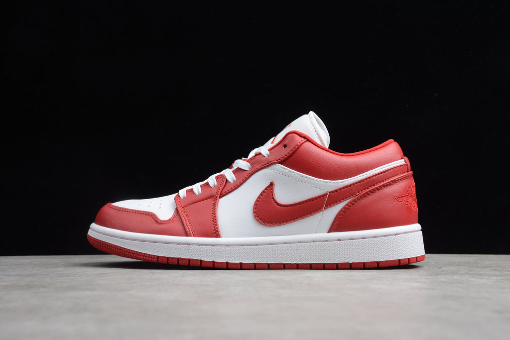 Jordan 1 Low – Rojo / Blanco