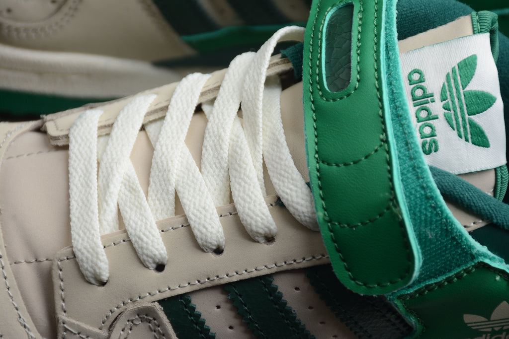 Adidas Forum – Mitad Verde / Mitad Gris