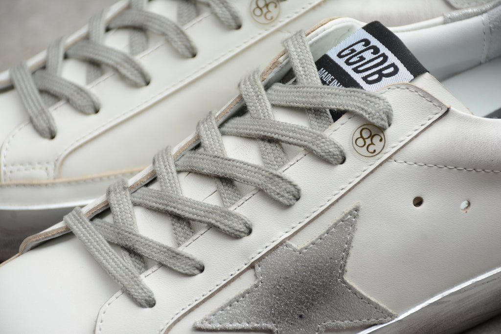 Golden Goose Super Star – Blanco / Plata