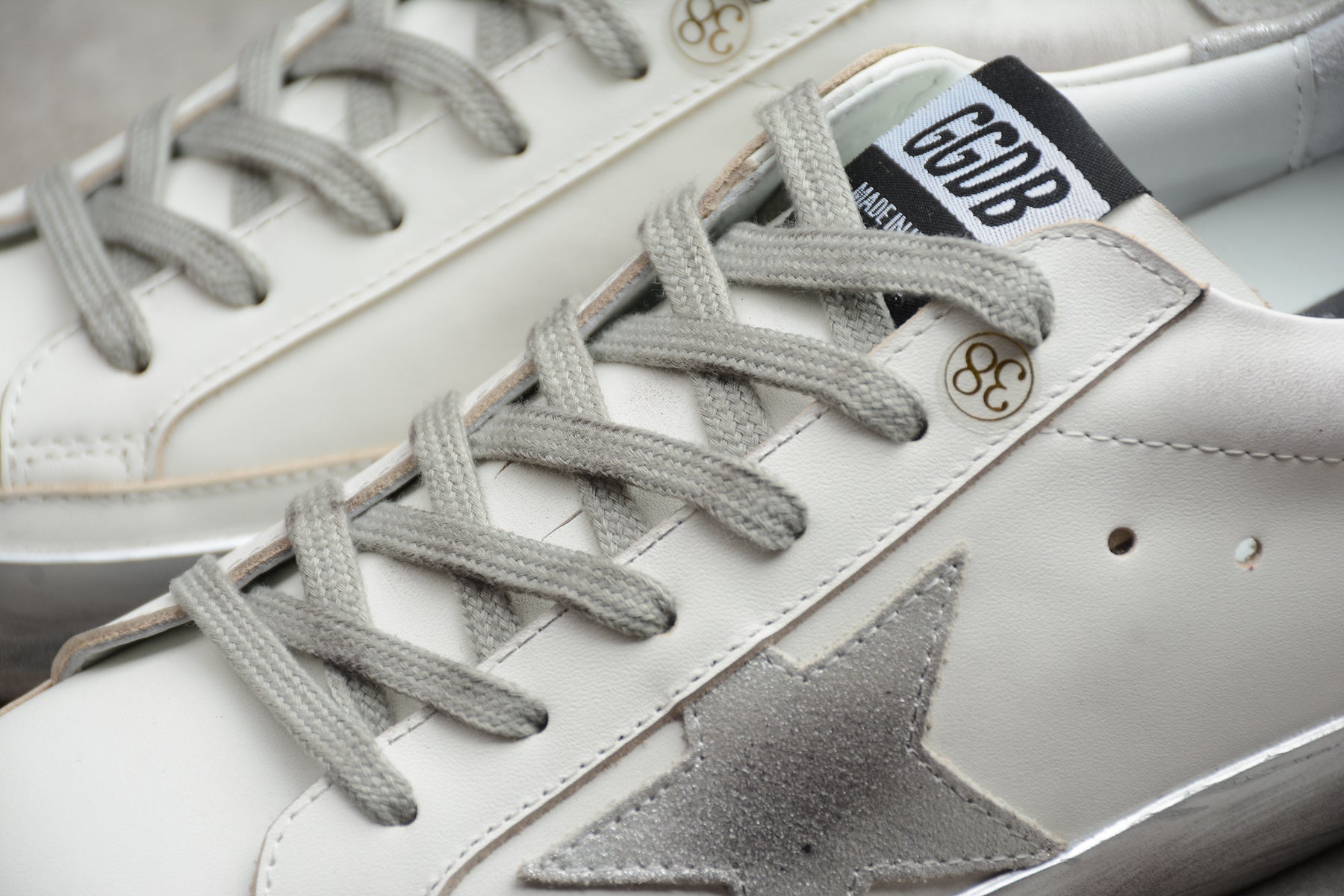 Golden Goose Super Star – Blanco / Plata
