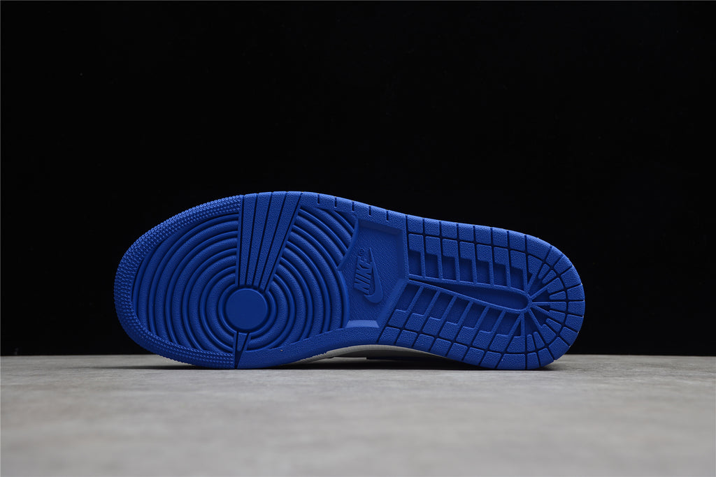 Air Jordan 1 Mid – Azul Oscuro / Blanco