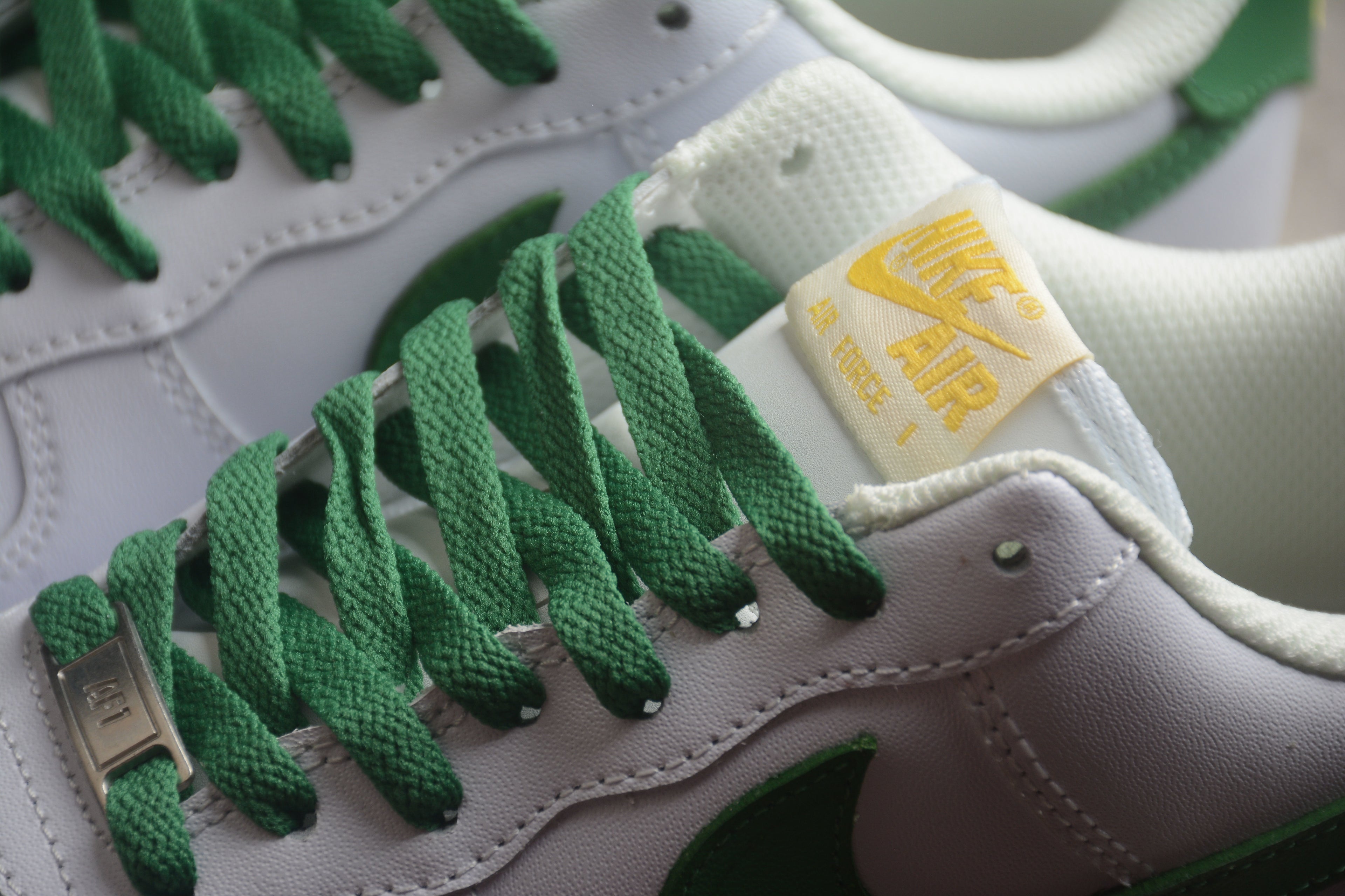 Air Force 1 Low – Gris / Verde Claro