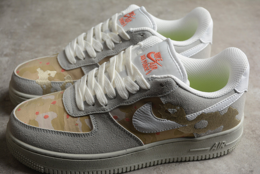 Air Force 1 Low – Gris / Marrón