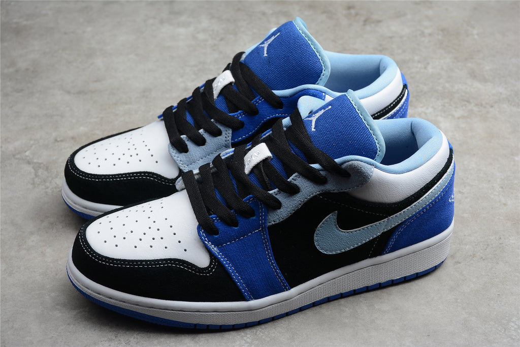 Jordan 1 Low – Negro / Azul