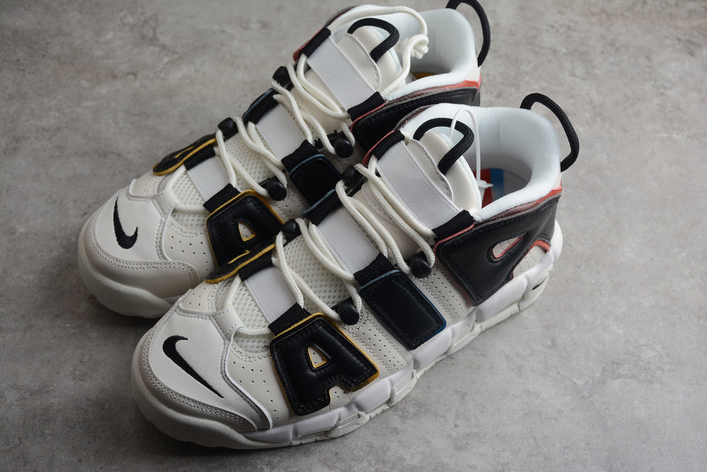Air More Uptempo – Blanco / Negro