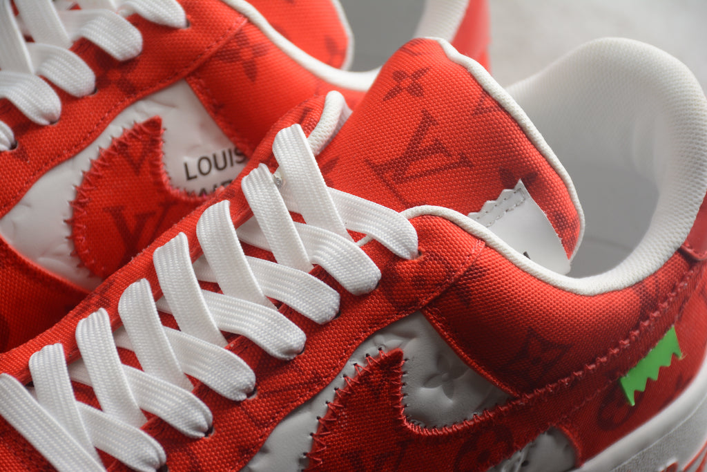 Air Force 1 Low LV – Blanco / Rojo
