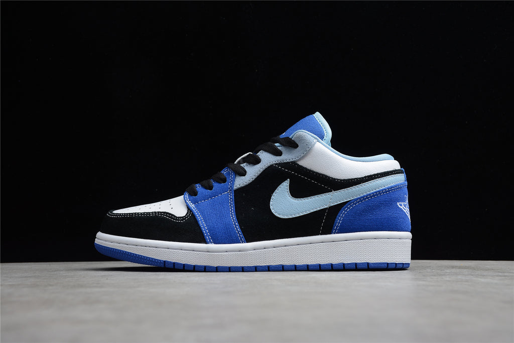 Jordan 1 Low – Negro / Azul