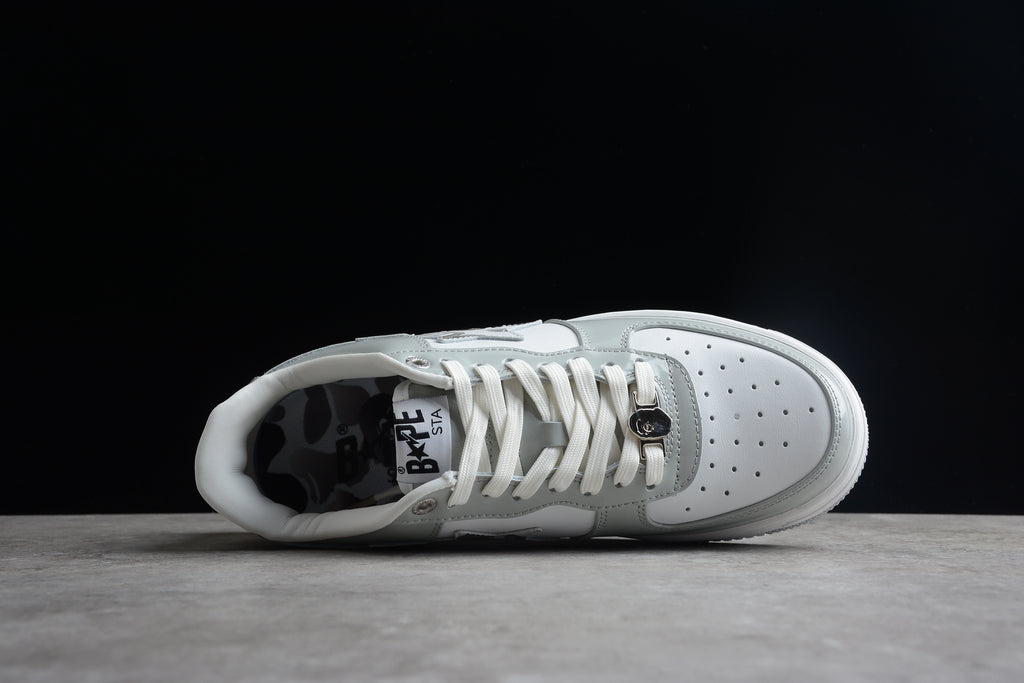 BAPE STA – Gris / Blanco