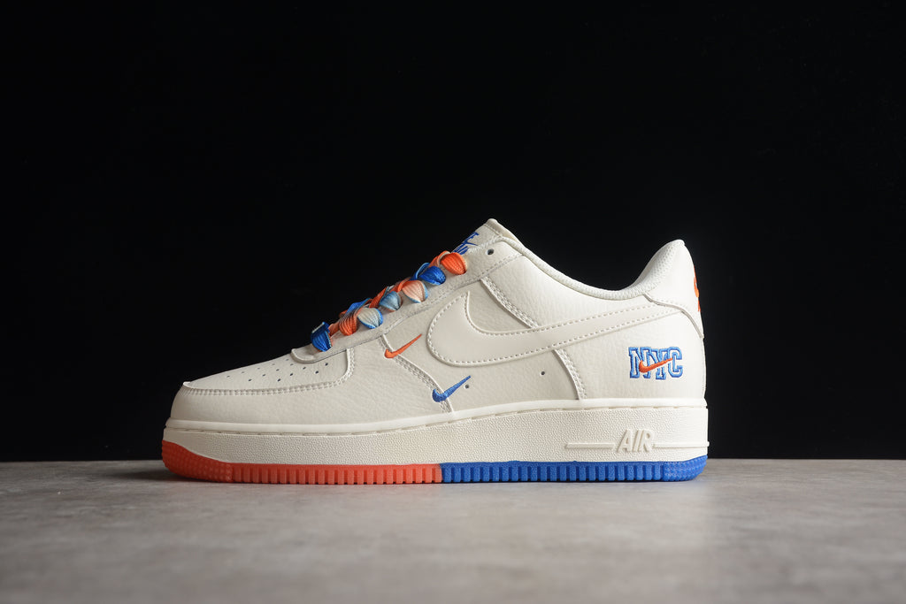 Nike Air Force 1 Low – Blanco / Rojo