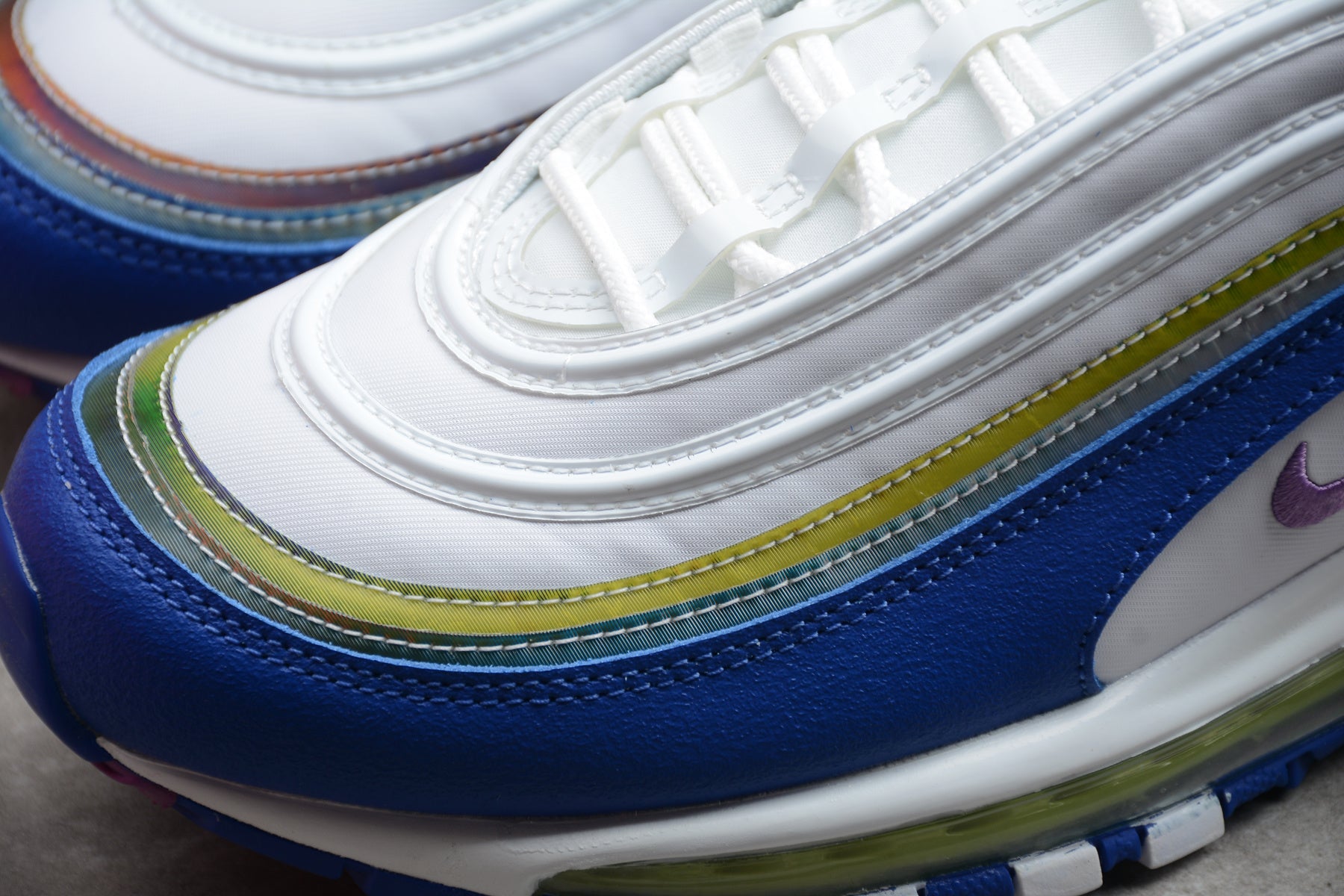 Air Max 97 – Azul / Blanco / Verde