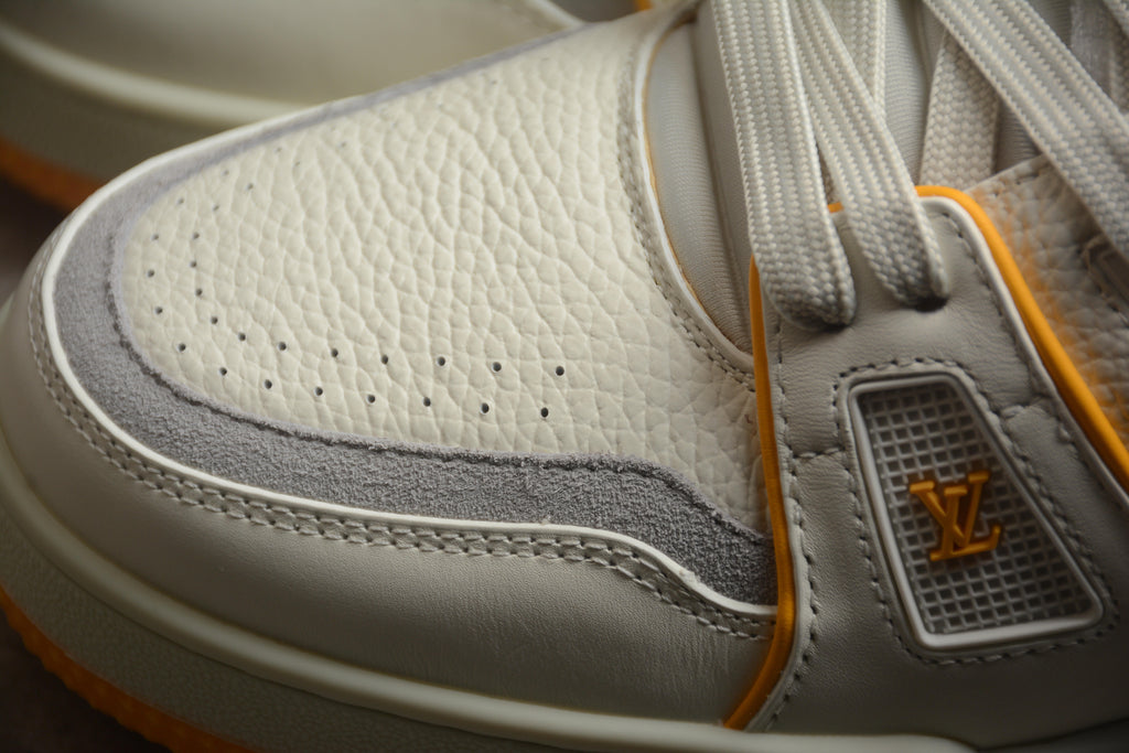 Louis Vuitton Trainer Low – Blanco / Amarillo