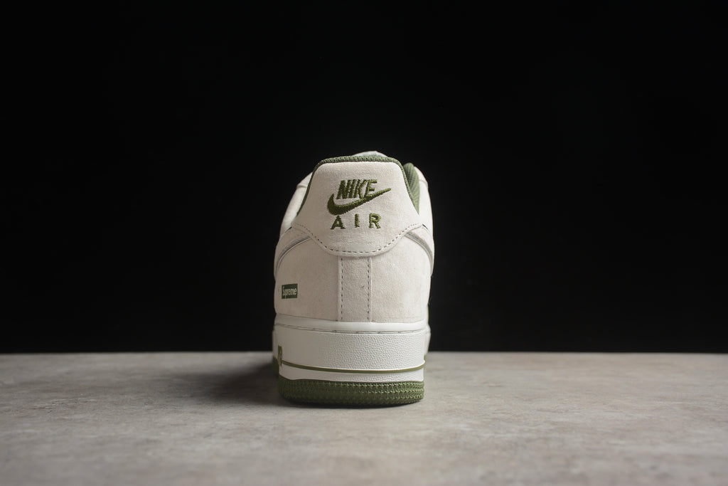 Air Force 1 Low – Gris / Verde Oscuro