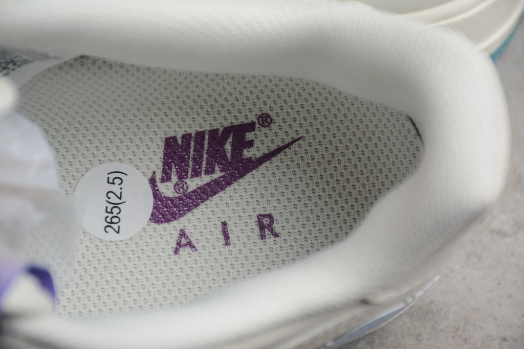 Nike Air Force 1 Low – Blanco / Lila / Azul
