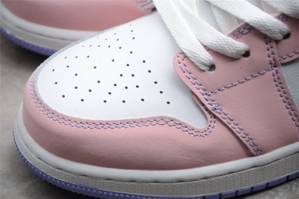 Jordan 1 Low – Rosa / Lila / Blanco